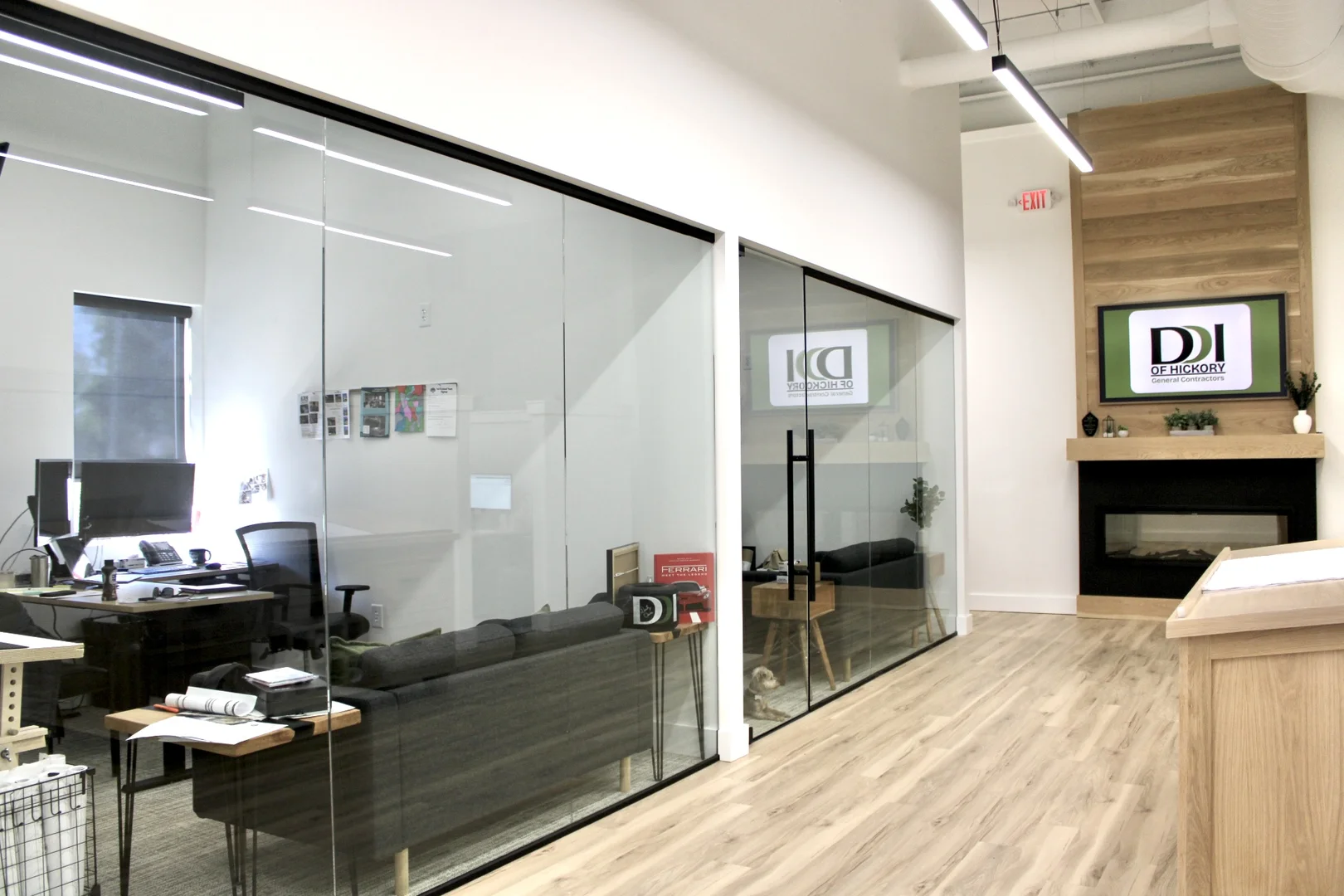 OFFICE FROM CONFERENCE ROOM DOOR