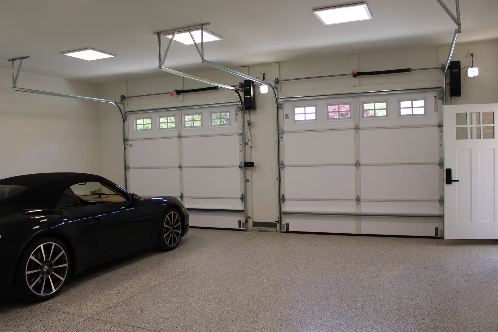 garage doors inside